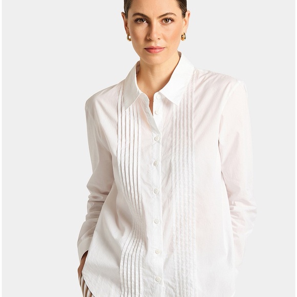 Tahari White Men's Long-Sleeve Dress Shirt - Picture 2 of 3